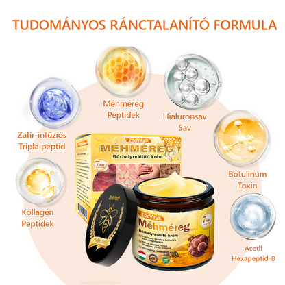 📦 Bőrgyógyász ajánlása ✨ ZödVita® Méhméreg Bőr Helyreállító Krém 🔥 Magyar fejlesztés, magyarországi gyártás és szállítás