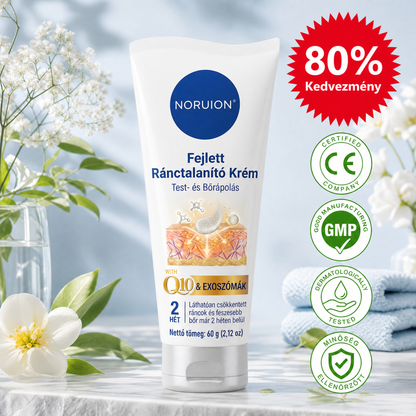 ✨ NORUION® Q10 + növényi nano-exoszóma fejlett ránctalanító krém