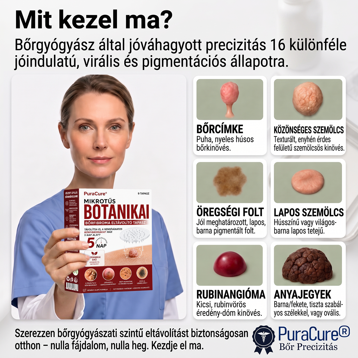 𝐏𝐔𝐑𝐀𝐂𝐔𝐑𝐄® 𝐌𝐈𝐊𝐑𝐎-𝐓Ű𝐒 𝐁𝐎𝐓𝐀𝐍𝐈𝐊𝐀𝐈 𝐁Ő𝐑𝐊𝐈𝐍Ö𝐕É𝐒-𝐄𝐋𝐓Á𝐕𝐎𝐋Í𝐓Ó 𝐓𝐀𝐏𝐀𝐒𝐙𝐎𝐊 —5 𝐍𝐀𝐏𝐎𝐒 𝐂É𝐋𝐙𝐎𝐓𝐓 𝐄𝐋𝐓Á𝐕𝐎𝐋Í𝐓Á𝐒 𝐁Ő𝐑𝐍𝐘Ú𝐋𝐕Á𝐍𝐘𝐎𝐊, 𝐒𝐙𝐄𝐌Ö𝐋𝐂𝐒Ö𝐊 É𝐒 𝐊𝐈𝐄𝐌𝐄𝐋𝐊𝐄𝐃Ő 𝐁Ő𝐑𝐇𝐈𝐁Á𝐊 𝐄𝐋𝐋𝐄𝐍