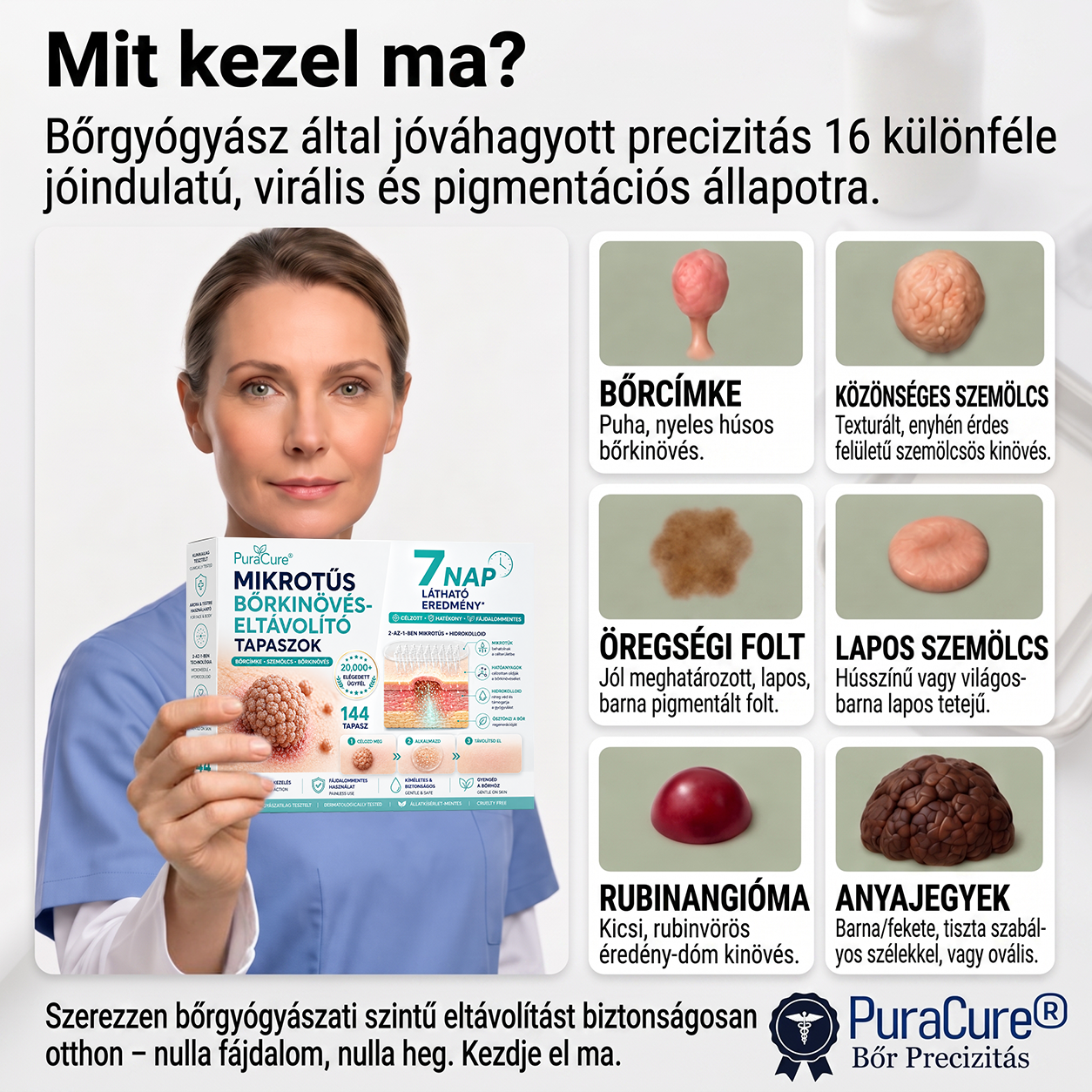𝐏𝐮𝐫𝐚𝐂𝐮𝐫𝐞® 𝐌𝐈𝐊𝐑𝐎𝐓Ű𝐒 𝐁Ő𝐑𝐊𝐈𝐍Ö𝐕É𝐒-𝐄𝐋𝐓Á𝐕𝐎𝐋Í𝐓Ó 𝐓𝐀𝐏𝐀𝐒𝐙𝐎𝐊 —𝟕 𝐍𝐀𝐏𝐎𝐒 𝐂É𝐋𝐙𝐎𝐓𝐓 𝐄𝐋𝐓Á𝐕𝐎𝐋Í𝐓Á𝐒 𝐁Ő𝐑𝐍𝐘Ú𝐋𝐕Á𝐍𝐘𝐎𝐊, 𝐒𝐙𝐄𝐌Ö𝐋𝐂𝐒Ö𝐊 É𝐒 𝐊𝐈𝐄𝐌𝐄𝐋𝐊𝐄𝐃Ő 𝐁Ő𝐑𝐇𝐈𝐁Á𝐊 𝐄𝐋𝐋𝐄𝐍
