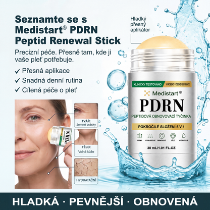 cz) Medistart® ☘️☘️ PDRN Tyčinka proti stárnutí pleti a pro cílenou obnovu skvrn （Pomáhá vyhlazovat vrásky, podporuje pevnější vzhled pleti a zlepšuje vzhled viditelných skvrn）