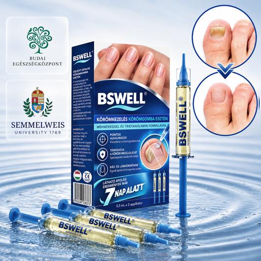 🩹🇭🇺 BSWELL® Gomba‑mentes méhméreg körömkezelés 💅🦶