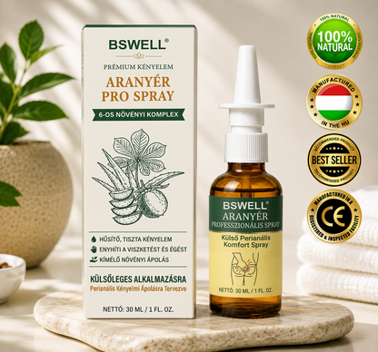 BSWELL® Fejlett Komfort Aranyér PRO Spray