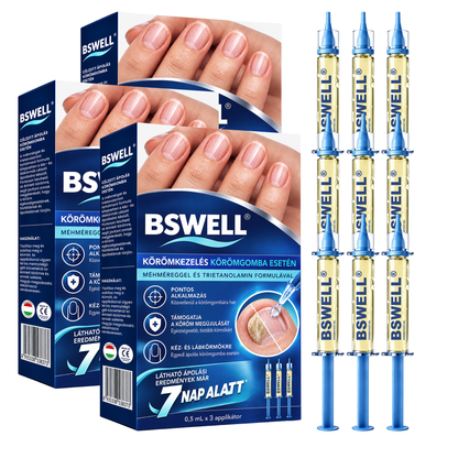 🩹🇭🇺 BSWELL® Gomba‑mentes méhméreg körömkezelés 💅🦶