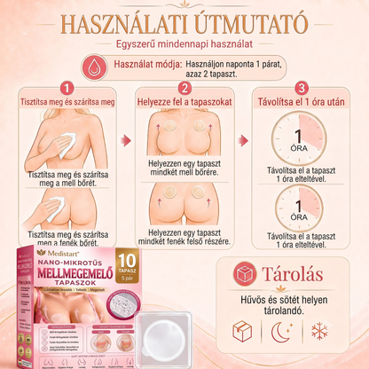 Medistart® Célzott Mellnagyobbító Fejlett Nano Mikrotűs Tapasz 💧