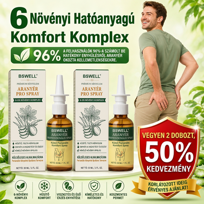 BSWELL® Fejlett Komfort Aranyér PRO Spray