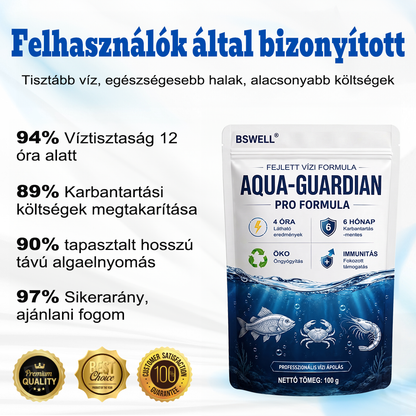 BSWELL® Aqua-Guardian Professzionális formula – Hatékony algamentesítés és kristálytiszta tó rövid idő alatt!