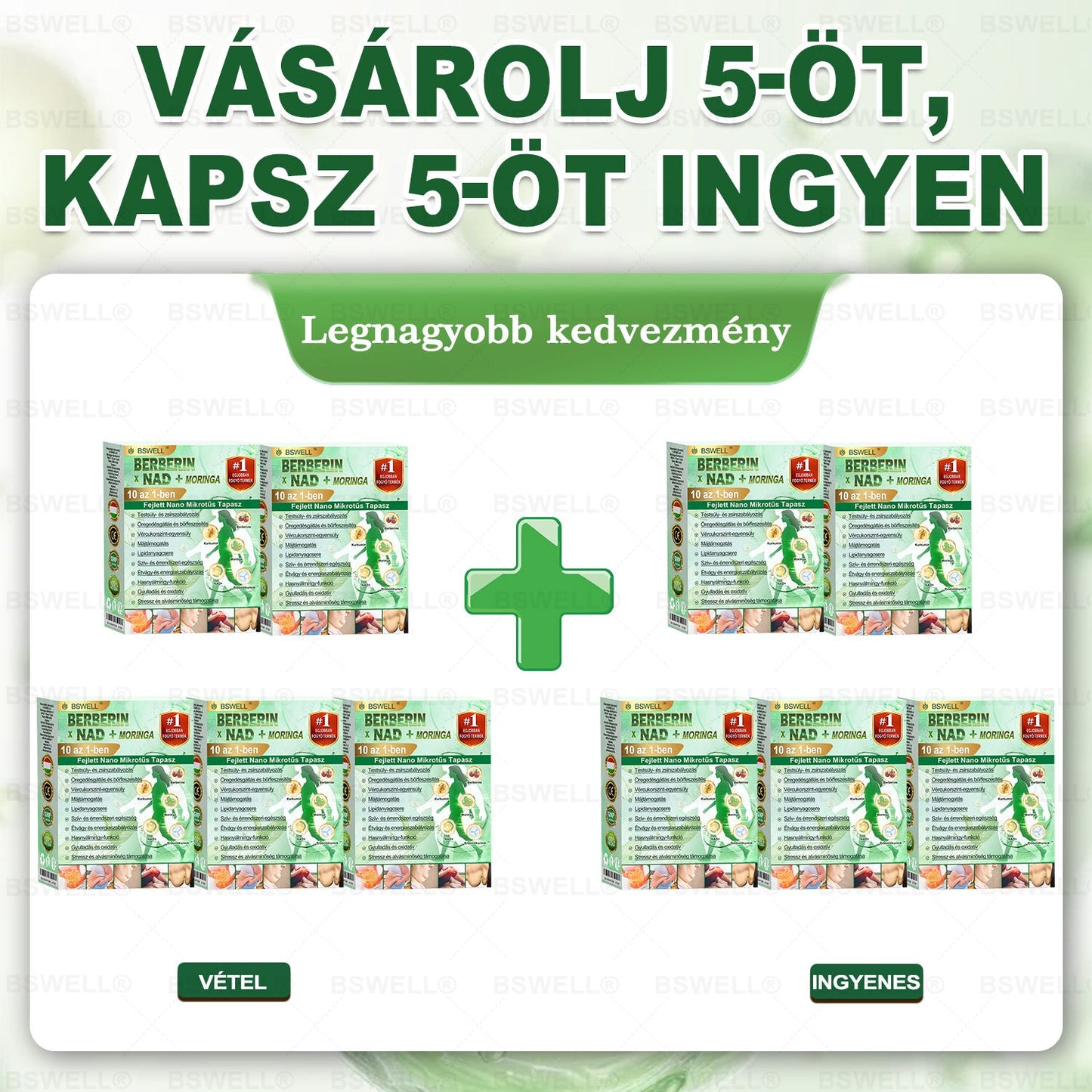 BSWELL® Nano mikronidla chudnúci náplasť (Rýchlo raz denne, viditeľné zmeny do 28 dní) ✅ Pre obezitu, kardiovaskulárne zdravie, cukrovku, spánkovú apnoe, zdravie kĺbov, problémy s kĺbmi a ďalšie