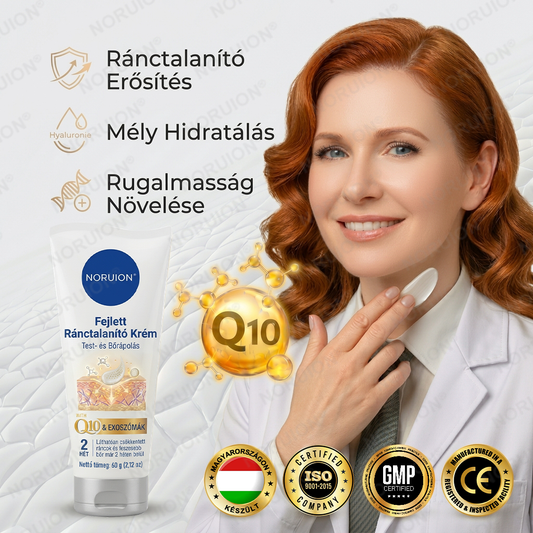 ✨ NORUION® Q10 + növényi nano-exoszóma fejlett ránctalanító krém