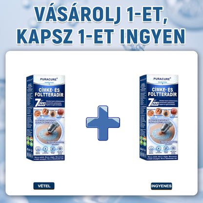 PuraCure® 👩‍⚕️ 7 Napos Bőrkinövés- és Anyajegyápoló Roller – Fájdalommentes, Hegmentes Bőrhibák Ellen