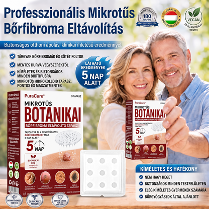 𝐏𝐔𝐑𝐀𝐂𝐔𝐑𝐄® 𝐌𝐈𝐊𝐑𝐎-𝐓Ű𝐒 𝐁𝐎𝐓𝐀𝐍𝐈𝐊𝐀𝐈 𝐁Ő𝐑𝐊𝐈𝐍Ö𝐕É𝐒-𝐄𝐋𝐓Á𝐕𝐎𝐋Í𝐓Ó 𝐓𝐀𝐏𝐀𝐒𝐙𝐎𝐊 —5 𝐍𝐀𝐏𝐎𝐒 𝐂É𝐋𝐙𝐎𝐓𝐓 𝐄𝐋𝐓Á𝐕𝐎𝐋Í𝐓Á𝐒 𝐁Ő𝐑𝐍𝐘Ú𝐋𝐕Á𝐍𝐘𝐎𝐊, 𝐒𝐙𝐄𝐌Ö𝐋𝐂𝐒Ö𝐊 É𝐒 𝐊𝐈𝐄𝐌𝐄𝐋𝐊𝐄𝐃Ő 𝐁Ő𝐑𝐇𝐈𝐁Á𝐊 𝐄𝐋𝐋𝐄𝐍