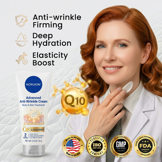 ✨ NORUION®  Q10 x Botanical Nano Exosome Advanced Anti-Wrinkle Cream
