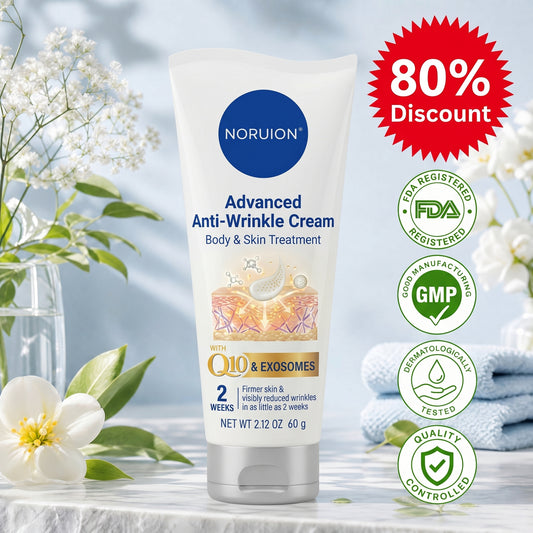 ✨ NORUION®  Q10 x Botanical Nano Exosome Advanced Anti-Wrinkle Cream