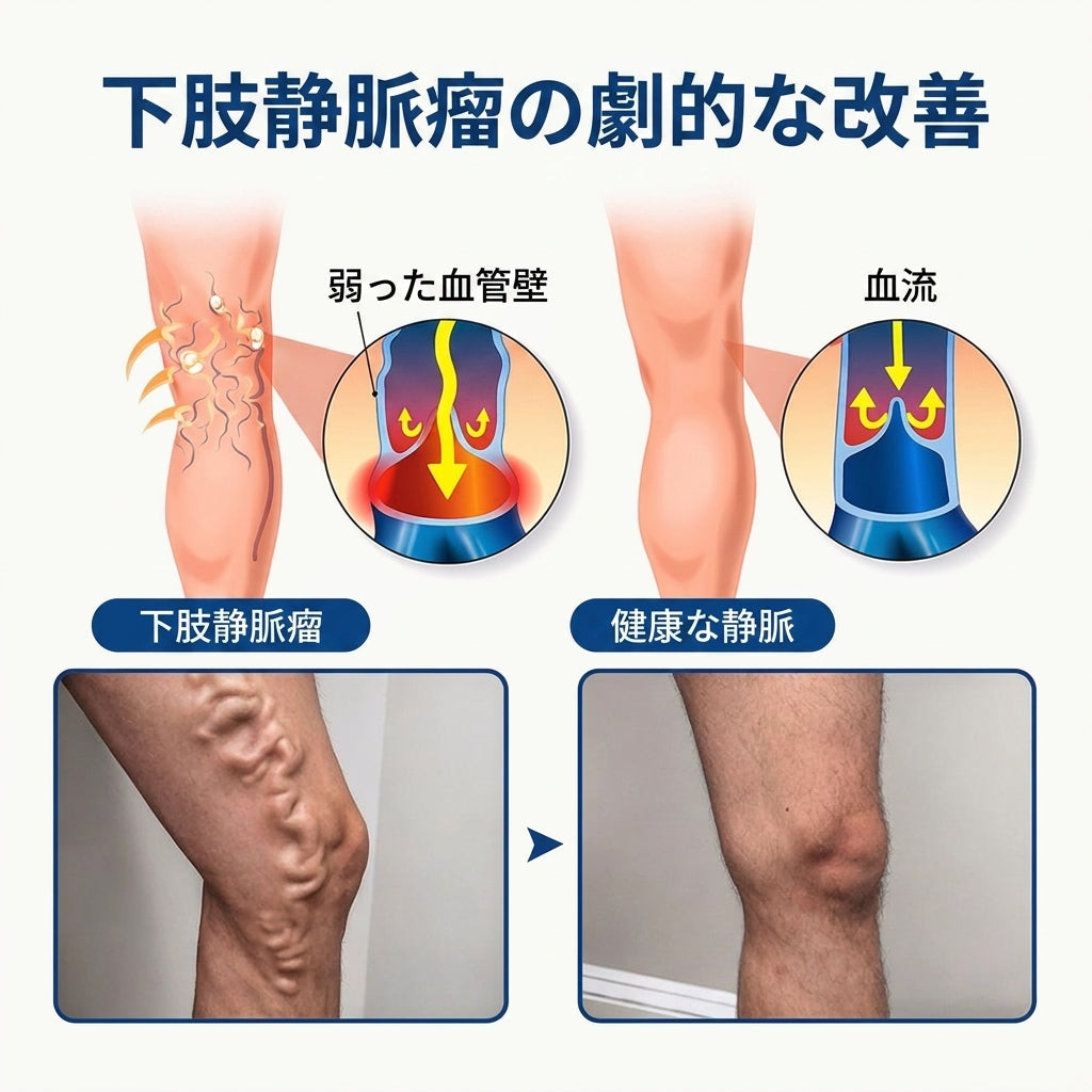 ✨🧑‍⚕️ Medistart® 下肢静脈瘤ケア用マイクロニードルパッチ ⚡ すぐに実感できる快適さ、長期的な効果