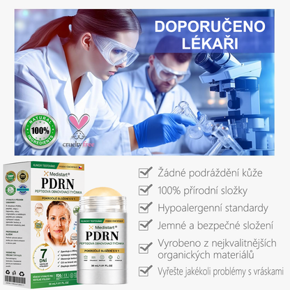 cz) Medistart® ☘️☘️ PDRN Tyčinka proti stárnutí pleti a pro cílenou obnovu skvrn （Pomáhá vyhlazovat vrásky, podporuje pevnější vzhled pleti a zlepšuje vzhled viditelných skvrn）