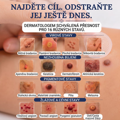 PuraCure® MIKROJEHLIČKOVÉ NÁPLASTI PRO ODSTRANĚNÍ KOŽNÍCH VÝRŮSTKŮ —— 7DENNÍ CÍLENÁ PÉČE PRO KOŽNÍ VÝRŮSTKY, BRADAVICE A VYSTOUPLÉ NEDOKONALOSTI POKOŽKY
