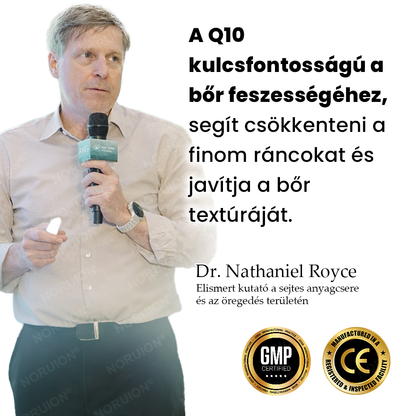 ✨ NORUION® Q10 + növényi nano-exoszóma fejlett ránctalanító krém