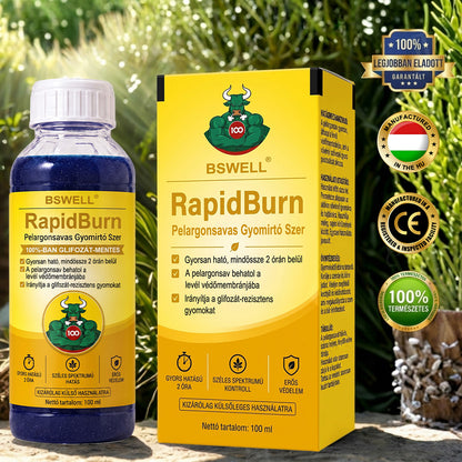 [Hivatalos Üzlet] BSWELL® RapidBurn Pelargonsav Gyomirtó Szer