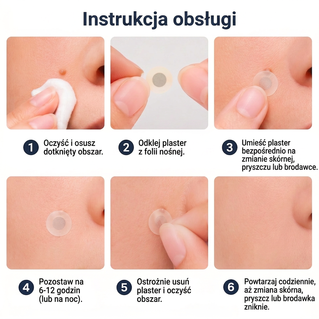 ✨PuraCure® 2-w-1 plaster mikroigłowy i hydrokoloidowy🍀 | Usuwa wypukłe znamiona, trądzik, płaskie brodawki i brodawki skórne | Pomaga poprawić zmarszczki, blizny i niedoskonałości | Niewidoczne plastry na twarz i ciało