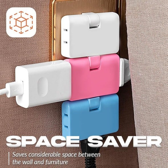 (🔥Last Day Promotion  - 50% off)180 Degrees Rotatable Socket Converter